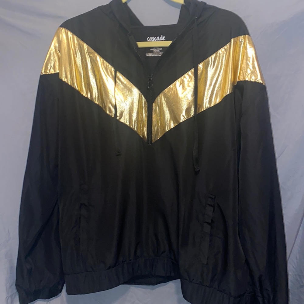 Cascade Blue Pullover Windbreaker